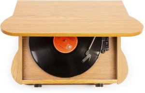 Fenton Gramofon Memphis BT CD kaseta DAB+ FM USB drewno one size 16