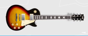 Zestaw: Gitara elektryczna GigKit w stylu LP sunburst+ wzmacniacz+ akcesoria one size 19