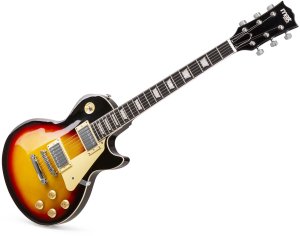 Zestaw: Gitara elektryczna GigKit w stylu LP sunburst+ wzmacniacz+ akcesoria one size 4