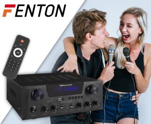 Fenton Wzmacniacz karaoke 2x 300W AV430B one size 8