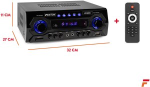 Fenton Wzmacniacz karaoke 2x 250W BT pilot AV460 one size 14