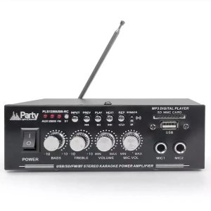 Party Light&Sound Wzmacniacz karaoke 2x 25W PLS1250USB-RC one size 13