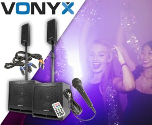 Kolumna Vonyx Zestaw nagłośnieniowy 1000W VX1000BT one size 20