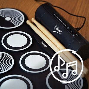 V-Tone V-TONE RD7 perkusja elektroniczna zwijana USB-C AU 5