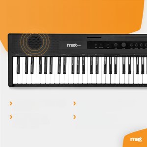 Pianino cyfrowe ważone pełnowymiarowe 88-klawiszowe RhapsodyDP88P Max + statyw one size 12