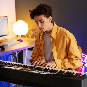 Madison Zestaw: Keyboard MEK54100 Madison 54 klawisze+ statyw one size 25