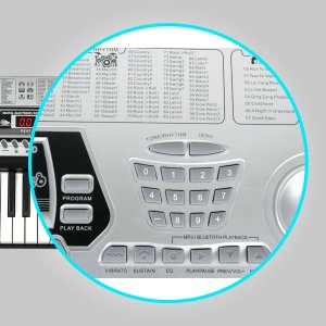 Madison Zestaw: Keyboard MEK54100 Madison 54 klawisze+ statyw one size 28