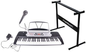 Madison Zestaw: Keyboard MEK54100 Madison 54 klawisze+ statyw one size 4
