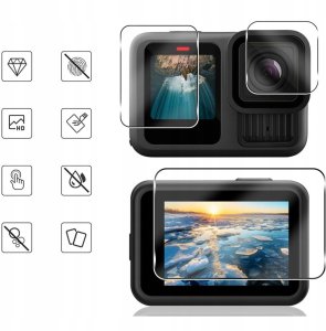 SZKŁO HARTOWANE TECH-PROTECT GLASS FIT+ 2-SET GOPRO HERO 13 CLEAR 2