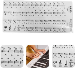 KB Naklejki na klawisze do pianina/keyboardu one size 2