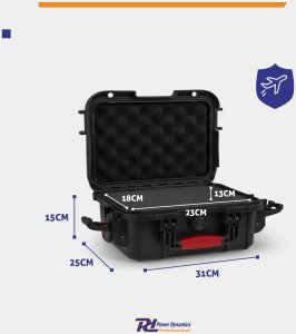 Walizka foto Power Dynamics Uniwersalna walizka transportowa Power Dynamics GIGCase54 Heavy Duty - Seria R - IP67 - czarna one size 13