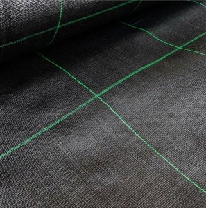 PrimeGarden Agrotkanina czarna 160 cm x50m UV 90g antychwastowa agrowłóknina + kotwy 8