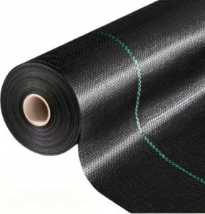 PrimeGarden Agrotkanina czarna 100 cm x50m UV 70g agrowłóknina + kotwy 6