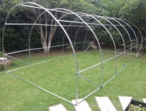 Lean Tunel Foliowy Ogrodowy Szklarnia 6x3x2m Folia 18m² UV-4 Premium 11