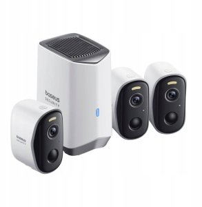 Kamera IP Baseus Zestaw 3 kamer zewnętrznych N1 Baseus 2K (biały) 2