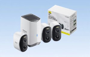 Kamera IP Baseus Zestaw 3 kamer zewnętrznych N1 Baseus 2K (biały) 5