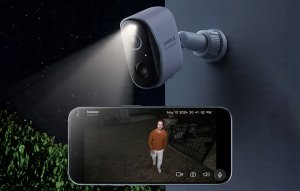 Kamera IP Baseus Zestaw 3 kamer zewnętrznych N1 Baseus 2K (biały) 6