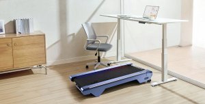 Bieżnia elektryczna UREVO Cyberpad (niebieska) 16