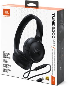 Słuchawki JBL Tune 520C czarne (JBLT520CBLK) 10