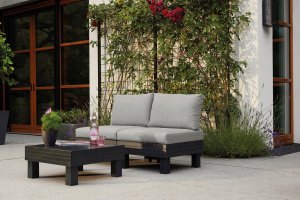 Keter Darza dwuosobowa kanapa Elements 2 Seater szary/kolor szary 8711245158037 11