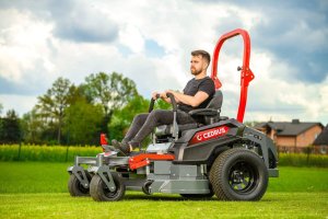 Traktor ogrodowy Cedrus Traktorek C-Trac Z132 52 Zero-Skręt Traktorek Ogrodowy Kosiarka Samojezdna Spalinowa Do Trawy Zero Turn 132Cm 27Km Loncin Lc2P82F V-Twin Dwa Cylindry C-Trac-Z132 - 6