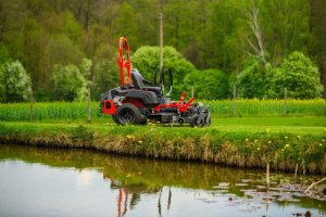 Traktor ogrodowy Cedrus Traktorek C-Trac Z132 52 Zero-Skręt Traktorek Ogrodowy Kosiarka Samojezdna Spalinowa Do Trawy Zero Turn 132Cm 27Km Loncin Lc2P82F V-Twin Dwa Cylindry C-Trac-Z132 - 10