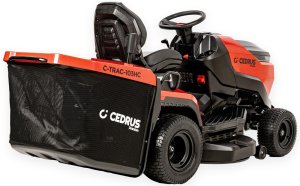 Traktor ogrodowy Cedrus Cedrus C-Trac 103Hc Premium Lux Traktorek Ogrodowy Do Trawy Z Tylnym Wyrzutem Kosiarka Samojezdna Spalinowa Do Trawy Hydrostat 102Cm 2 Cylindry C-Trac-103Hc Ewimax 5