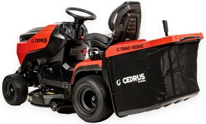 Traktor ogrodowy Cedrus Cedrus C-Trac 103Hc Premium Lux Traktorek Ogrodowy Do Trawy Z Tylnym Wyrzutem Kosiarka Samojezdna Spalinowa Do Trawy Hydrostat 102Cm 2 Cylindry C-Trac-103Hc Ewimax 8