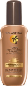 KOLASTYNA Turbo Przyspieszacz opalania do twarzy i ciała 150ml 4