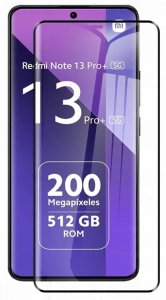 OG Szkło Hartowane Premium Glass - do Xiaomi Redmi Note 13 Pro+ 5G czarny 3