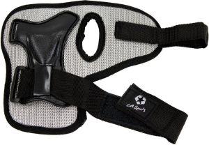 L.A. Sports ZESTAW OCHRANIACZY JUNIOR Rozmiar S (37171BK) 11