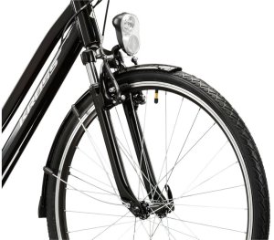 Kross Rower Kross TRANS 1.0  czarny-srebrny połysk damski 17" 6