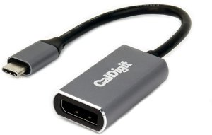Adapter USB CalDigit USB-C - DisplayPort Srebrny  (USBC-DP14) 3
