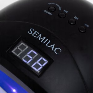 Lampa do paznokci Semilac SEMILAC Lampa do paznokci UV LED 24W/48 All Black 3