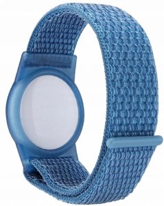 Pasek Tech-Protect Nylon dla dzieci na Apple AirTag - niebieski 15