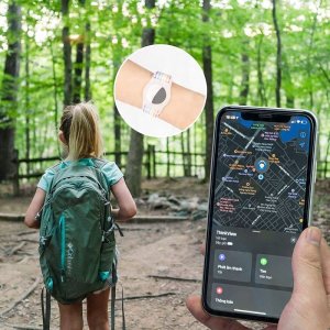 Pasek Tech-Protect Nylon dla dzieci na Apple AirTag - niebieski 2