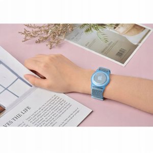 Pasek Tech-Protect Nylon dla dzieci na Apple AirTag - niebieski 4