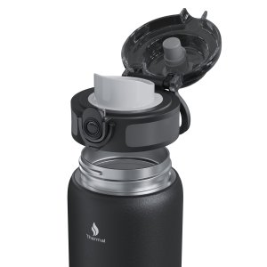 Zipro Butelka termiczna 700 ml Stainless Steel Czarna 5