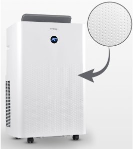 Klimatyzator przenośny 14000 BTU osuszacz grzanie WiFi 37l/24h Berdsen BD-583 8