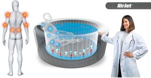 SPA ogrodowe Bestway Dmuchane SPA Lay-Z Bali Grey 6 osobowe 6001N 12
