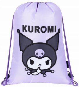 Derform PLECAK 28X41X14 1ZAM 5KIESZ KUROMI VIOLET FOL 3