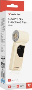 Wentylator LG Verbatim Wentylator r�czny, Cool n Go AirJet, bia�o-srebrny 6