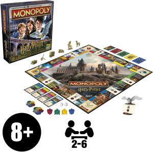 Hasbro Gra planszowa Monopoly: Harry Potter (edycja skandynawska) 6