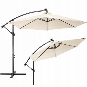 Black Forest | Parasol ogrodowy | na wysięgniku 3m duży beżowy 4