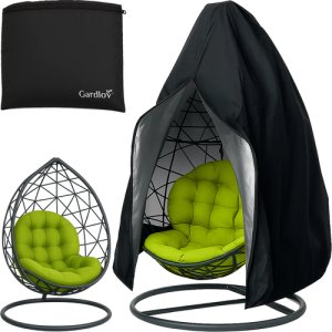 Pokrowiec na kokon, wiszący kosz, fotel ogrodowy, huśtawkę wodoodporny UV w etui GARDLOV! 3