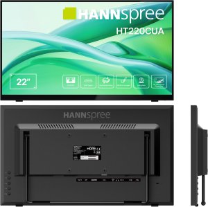 Hannspree HT220CUA monitor komputerowy 54,5 cm (21.4") 1920 x 1080 px Full HD LED Ekran dotykowy Czarny 13