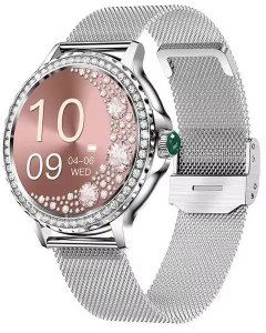SMARTWATCH WATCH ZEGAREK AMOLED BLUETOOTH ROZMOWY MENU PL DAMSKI SMARTBAND NX19 15