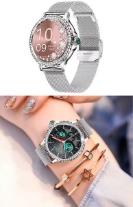 SMARTWATCH WATCH ZEGAREK AMOLED BLUETOOTH ROZMOWY MENU PL DAMSKI SMARTBAND NX19 17