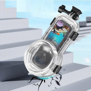 Obudowa Podwodna Wodoodporna Wodoszczelna Futerał Do 60m Do Insta360 X5 / X 5 / Pu756t 7