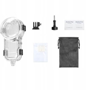 Obudowa Podwodna Wodoodporna Wodoszczelna Futerał Do 60m Do Insta360 X5 / X 5 / Pu756t 8